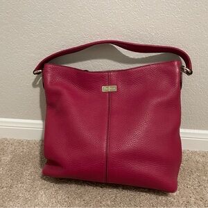 Elegant Pink Cole Haan Leather Purse and Wallet
